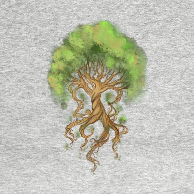 Ygdrasil, the tree of life by DanielVind